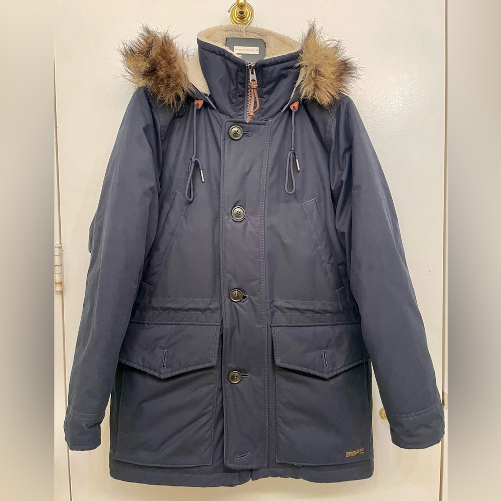 Abercrombie & Fitch Ultra Parka (Size Small/Navy)